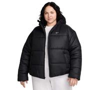 (20 UK, Black/White) Nike Womens/Ladies Swoosh Hooded Puffer Jacket