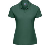 Russell Athletic Womens/Ladies Classic Plain Polycotton Polo Shirt (Bottle Green) - Size 20 UK