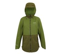 Regatta Womens/Ladies Hamara IV Waterproof Jacket - Nephrite Green/Camo Green - Nephrite Green/Camo Green - 20 UK - 100% Polyester