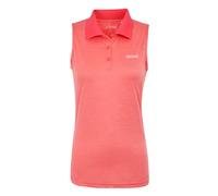 Regatta Womens/Ladies Tima II Sleeveless Polo Shirt - Peach Bloom - 20 UK - Peach Bloom