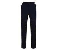 (20 UK R, Navy) Regatta Womens/Ladies Mountain Zip-Off Trousers