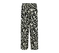 Regatta Womens Elbrie Abstract Floral Trousers - White/Black - 20 UK R - White/Black - 100% Viscose