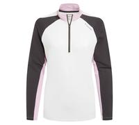 (20 UK, White/Dark Iron) Craghoppers Womens/Ladies Nosilife Half Zip Golf Top
