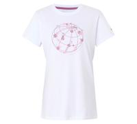 Regatta Womens/Ladies Fingal IX Globe T-Shirt - White - White - 20 UK