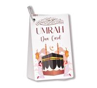 20 Umrah Gift Cards - Step by Step Guide to Umrah Duas & Prayers