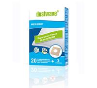 20 vacuum cleaner bags + 2 filters, multi-layer micro fleece, suitable and compatible with Swirl Y98, Y198, Y298 - dustwave® branded vacuum cleaner bags, made in Germany