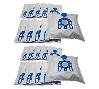 20 Vacuum Cleaner Bags Compatible with Miele Red Zac, Remote Control Hepa, Revolution 700, Royal Blue, Ruby 1400I