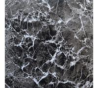 20 VINYL FLOOR TILES: Black/Grey Marble SELF-STICK NEW