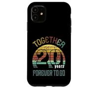 20 Wedding Anniversary For Couple Twenty Years of Marriage Case for iPhone 11