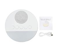 20 White Noise Soft Light Night Light 3 Speed time Adjustable USB Rechargeable Sleep Soother Includes fetal Sounds rain Waves Multi Mode Sleep aid