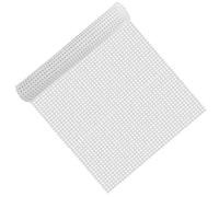20" Width Cane Webbing 9.9Feet, Plastic White Rattan Webbing for Caning Projects, Woven Open Mesh Cane for Furniture, Chair, Cabinet, Ceiling