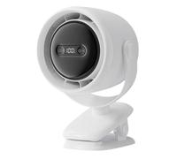 20 X 13.8 X 13.8 Cm Rechargeable Clip Fan With Silent Portable Cooling System, Mini Size LED Display Fan, Powerful Air Flow Clip Design, Available