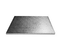 20" x 14" Silver Oblong Cake Drum 12mm Thick