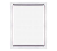 20 x 16 Inch Aluminum Silk Screen Printing Frames with 160 White Mesh, Silk Screen Printing Frame for Screen Printing, Silver(24 x 20 Inch)