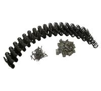 20 x 27" MASTA Upholstery Replacement Sofa Spring - Including Clips and Nails - 27 Inch - 20 Pc - Serpentine Zig Zag Chair Repair Springs