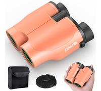 20 x 32 Small Binoculars for Adults and Children - Opaita HD Compact Binoculars for Hunting - Large Eyepiece Ultrasharp Binoculars for Bird Watching Cruise Sports Games (Orange)