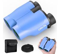 20 x 32 Small Binoculars for Adults and Children - Opaita HD Compact Binoculars for Hunting - Large Eyepiece Ultrasharp Binoculars for Bird Watching Cruise Sports Games (Blue)