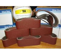 20 X 75x533 PRO-QUALITY CLOTH SANDING BELTS Mixed Grit (40-120grit) SPECIAL