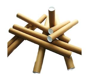 20 x A2 Quality Postal Tubes Poster 460mm x 50mm Rolls + END CAPS
