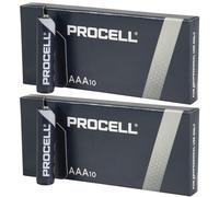 40 x Duracell Industrial Procell Constant AAA Alkaline 1.5V MN2400 Batteries