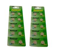 20 X AG10 1.5V Alkaline Batteries - Replaces SR1130, SR54, SR1131, 389, 390