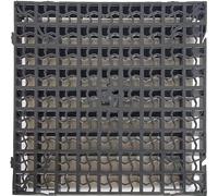 20 x Black Plastic Paving Driveway Grid Turf Grass Lawn Path Gravel Protector Drainage Mat (5 Square Meter)
