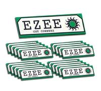 20 x BOOKS 1000 SHEETS MEDIUM GREEN STANDARD EZEE RIZLA ROLLING CIGARETTE PAPER