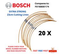 Bosch F016800174 Extra Strong 23 cm Line for Combi Trim 23 - Pack of 10