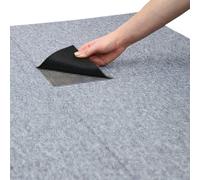 Monstershop 20 X Carpet Tiles 5M2 / Platinum Grey