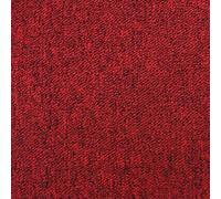 Monstershop 20 X Carpet Tiles 5M2 / Scarlet Red