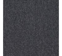 20 x Charcoal Black Carpet Tiles 5 Square Metres Commercial Hard Wearing Heavy Duty Domestic Dark Grey Premium Office Home Flooring Black