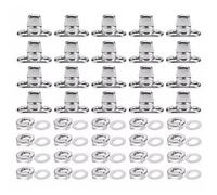 20 X Common Sense Turn Button Fasteners Kit Marine Boat Cover Canopy Fixing