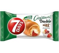 20 x CROISSANT 7 DAYS EU MADE LONG DATE FRESH STOCK WHOLESALE PRICE (Pack of 20, Vanilla & Strawberry)