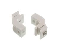 20 x Curtain Track MOUNTING Brackets to FIT Swish SOLOGLIDE Rails