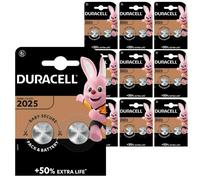 20 x Duracell CR2025 3V Lithium Coin Cell Battery 2025, DL2025, BR2025, SB-T14