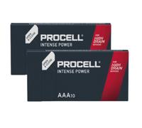 Procell Alkaline Intense Power Batteries (Box of 10)