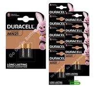 20 x Duracell MN21 A23 12V Alkaline Batteries 23A LRV08 K23A E23A V23GA 12 Volt