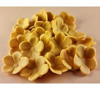 20 x Edible 3D 25mm Cherry Blossoms Flowers, icing toppers, cake cupcakes decorations T069 (Honey Gold)