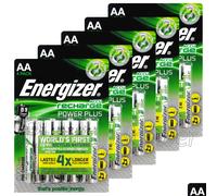 20 x Energizer AA Power Plus 2000 mAh Rechargeable batteries 1.2V NiMh Accu HR6