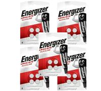 20 x Energizer LR44 Alkaline Batteries 1.5V - A76 AG13 G13A 357 303