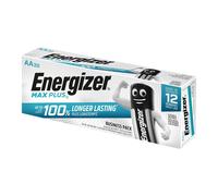 Energizer AA Alkaline Batteries Max Plus LR6 1.5V Pack of 20