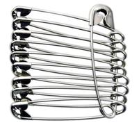 20 x Extra Large Safety Pins Kraft Craft Pins Size 55mm 20Pcs Silver