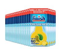Finish Dishwasher Freshener Citrus Burst (Lemon & Lime) - Eliminates Odour - Pack of 10