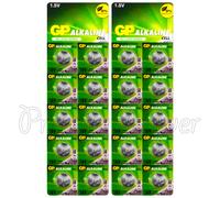 20 x GP Alkaline 189 batteries LR54 AG10 389A LR1130 A120 Button cell
