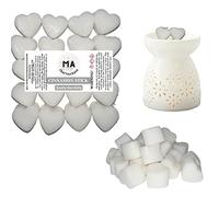 20 x Highly Scented Wax Melts Mini Hearts Many fragrances Designer Inspired (Cinnamon Stick)