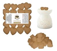 20 x Highly Scented Wax Melts Mini Hearts Many fragrances Designer Inspired (Ginger Bread)