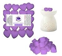20 x Highly Scented Wax Melts Mini Hearts Many fragrances Designer Inspired (Twilight Garden)