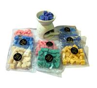 20 x Highly Scented Wax Melts Mini Hearts Many fragrances Designer Inspired (Warm Cinnamon)