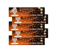 20 X Hornet Flavoured Rolling Papers CHOCOLATE King Size Slim Juicy Fruit | 110mm, Kingsize, Cigarette Rolling Paper, Flavoured Papers, Natural Gum, Smooth Burning