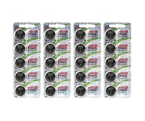 20 x Maxell CR2025 Lithium Batteries 3V Coin Cell - 2025 DL2025 BR2025 Hologram